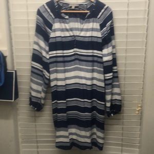 Sweet Comfy striped Banana Republic dress!
